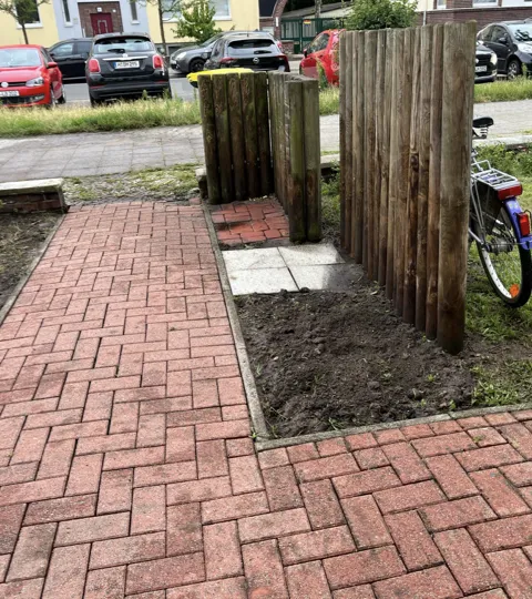 Pflasterreinigung – Nachher